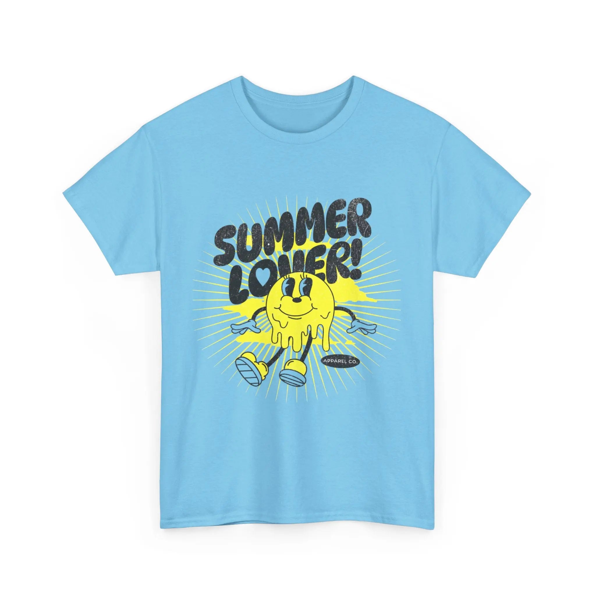 Summer Lover Unisex Heavy Cotton Tee, Beachwear, Summer Clothing, Casual Wear, Festival Outfit, Gift for Him, Gift for Her