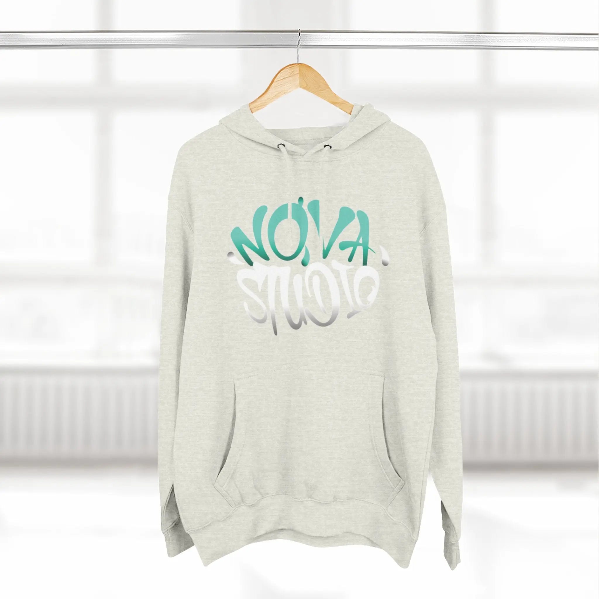 Nova Studio Three-Panel Hoodie - Cozy Streetwear, Unisex Gift, Casual Weekend Apparel, Trendy Layering Piece, Perfect for All Seasons