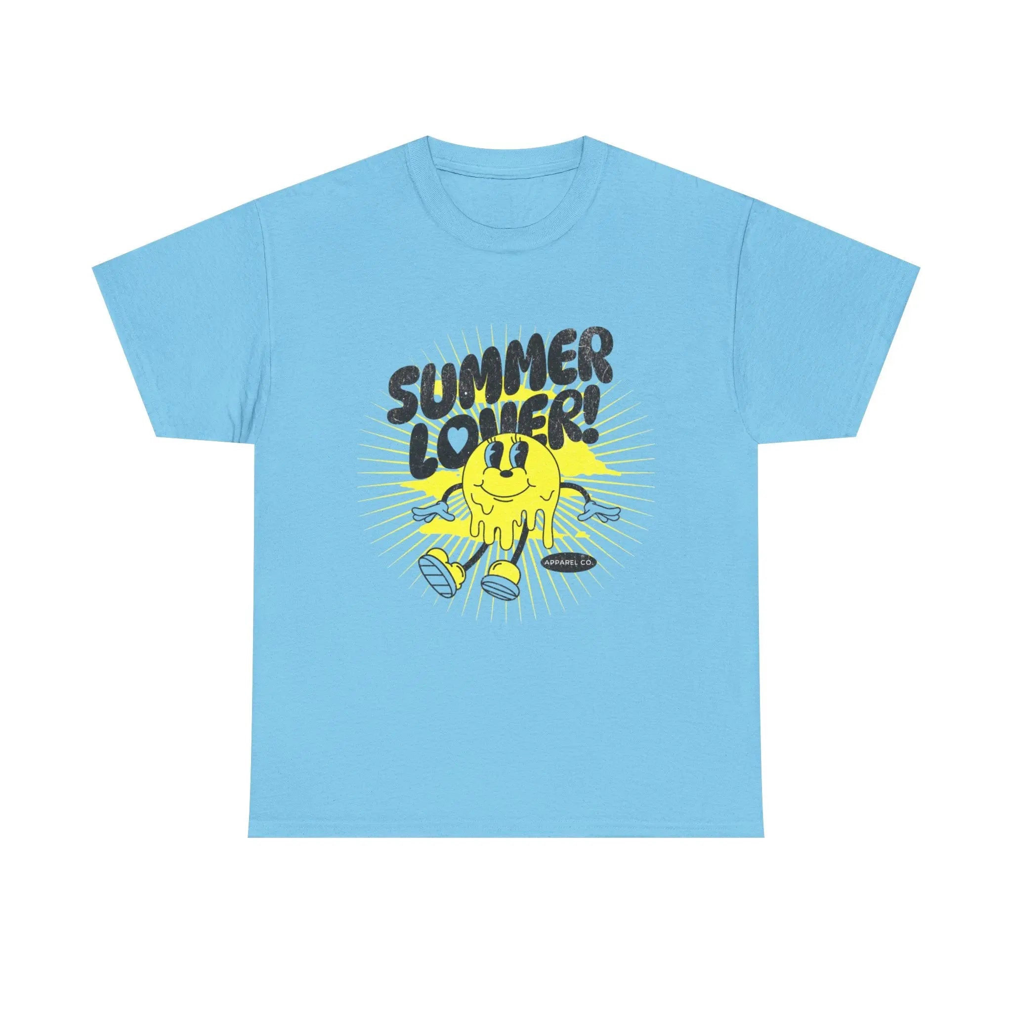 Summer Lover Unisex Heavy Cotton Tee, Beachwear, Summer Clothing, Casual Wear, Festival Outfit, Gift for Him, Gift for Her