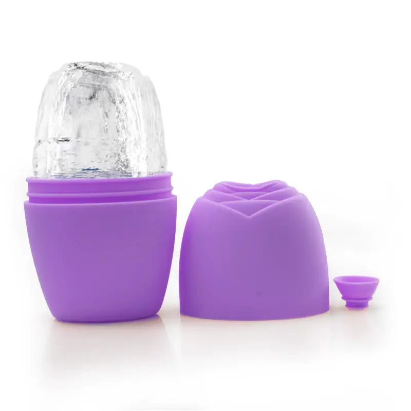 Skin Care Face Lifting Contouring Tool Silicone Ice Cube Trays Ice Globe Ice Balls Face Massager Facial Roller Reduce Acne