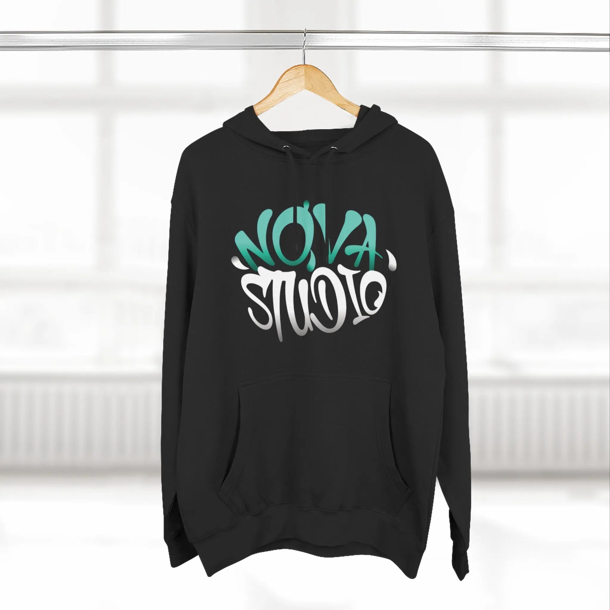 Nova Studio Three-Panel Hoodie - Cozy Streetwear, Unisex Gift, Casual Weekend Apparel, Trendy Layering Piece, Perfect for All Seasons