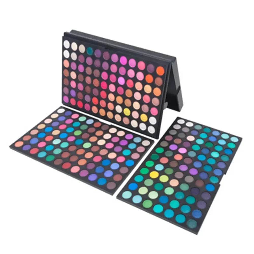 252 Colors Eyeshadow Palette Makeup Set 3 Layers High Pigmented Matte Shimmer Eyeshadow Pallet Professional Full Eye Makeup Kit Eyeshadow Box Ultimate Cosmetics Set