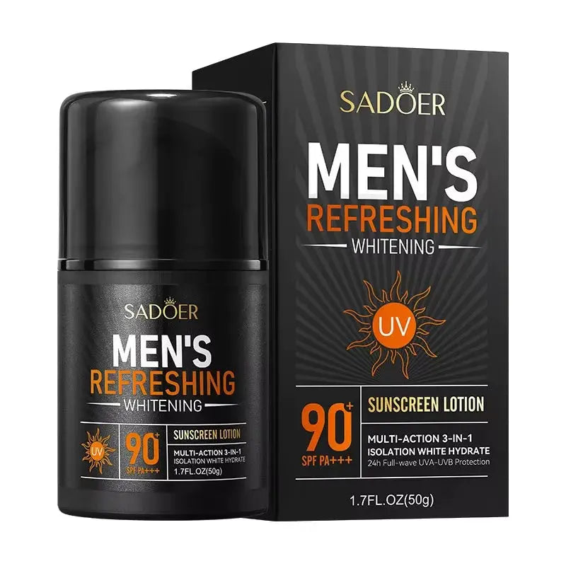 Men'S Skin Care Sets Moisturizing Face Cream Facial Mask Lip Balm Sunscreen Facial Cleanser Eye Cream Men Skin Care Kit