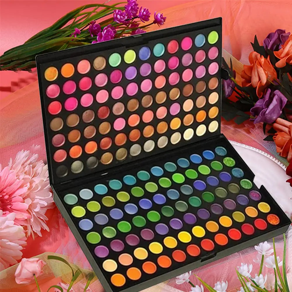 252 Colors Eyeshadow Palette Makeup Set 3 Layers High Pigmented Matte Shimmer Eyeshadow Pallet Professional Full Eye Makeup Kit Eyeshadow Box Ultimate Cosmetics Set