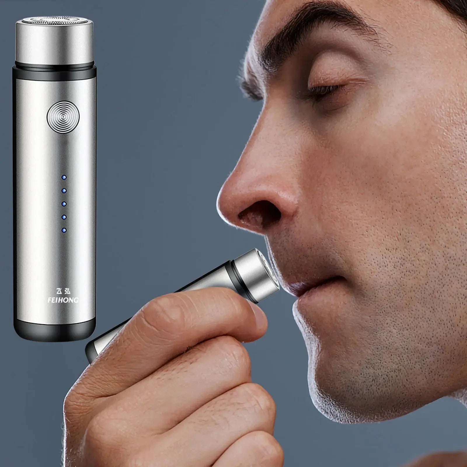 Mini Electric Shavers Portable Electric Cordless Pocket USB Rechargeable Wet and Dry Use Men'S Bikini Shavers Shaving Compatible with Machine for Men 220V Hc4250 Shortcut Razors for Men One Hair Trim