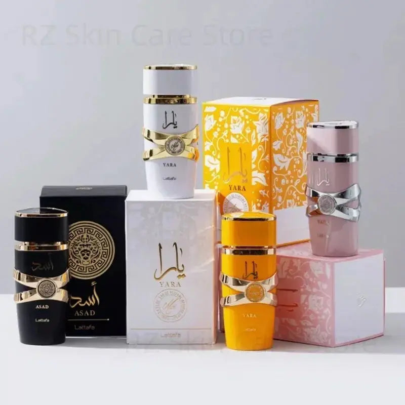 Yara Asad 100Ml Perfume Hombre Women Musk Vanilla Cologne Men De Mujer Fragrance Sets Candy Lattafa Khamrah Perfumes Originales