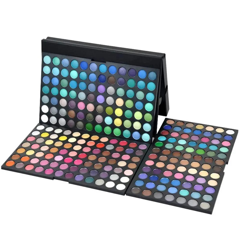 252 Colors Eyeshadow Palette Makeup Set 3 Layers High Pigmented Matte Shimmer Eyeshadow Pallet Professional Full Eye Makeup Kit Eyeshadow Box Ultimate Cosmetics Set