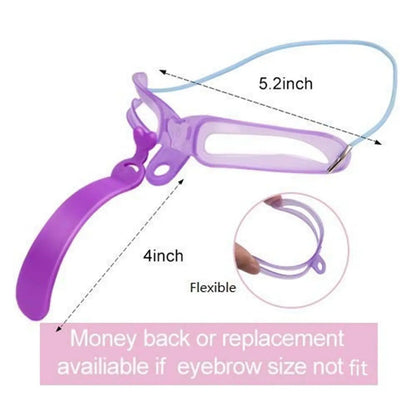 8 Styles Eyebrow Stencil Shaping Eye Brow Reusable Adjustable Makeup Model Template Eyebrows Card Women Beauty Makeup Tools