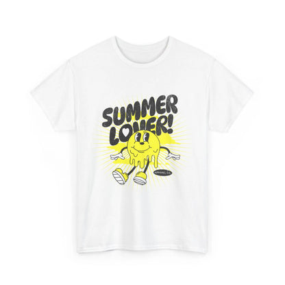 Summer Lover Unisex Heavy Cotton Tee, Beachwear, Summer Clothing, Casual Wear, Festival Outfit, Gift for Him, Gift for Her