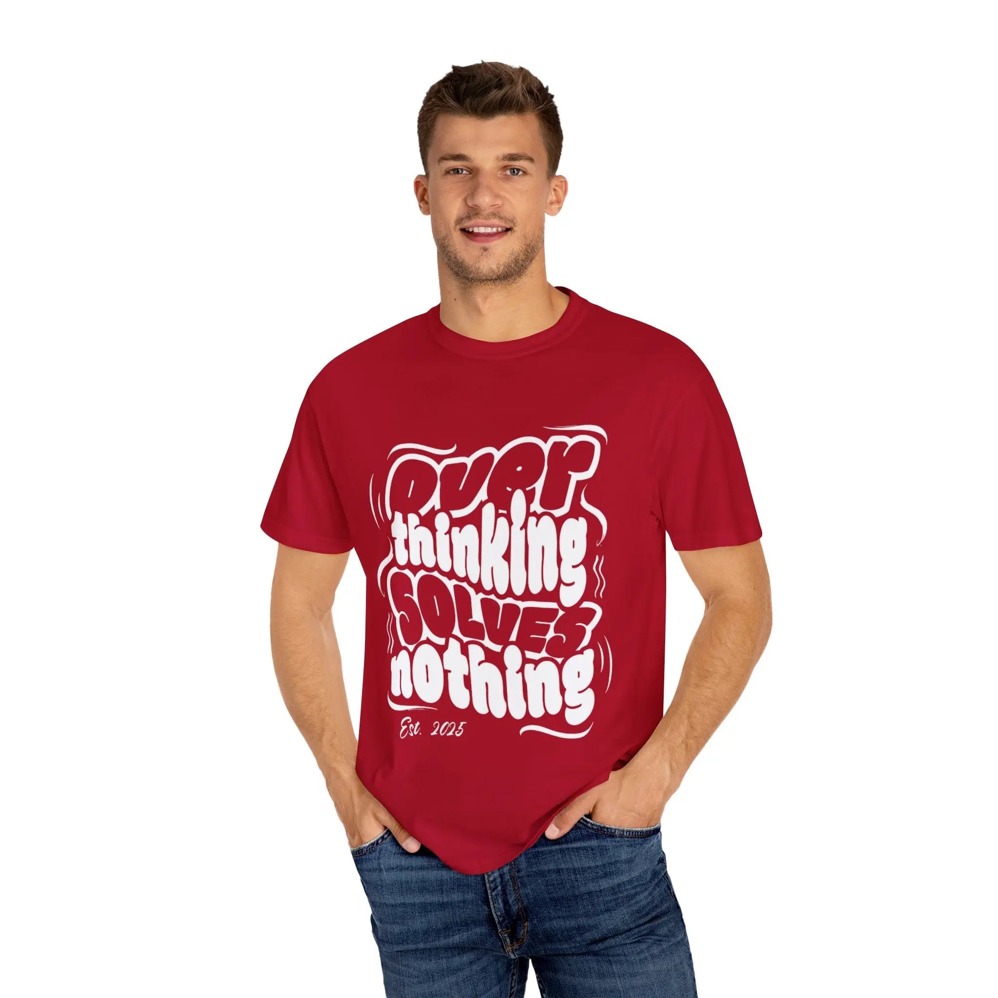 Unisex Overthinking T-Shirt - Relaxed Fit, Trendy Design, Perfect for Casual Outfits, Gift for Mental Health Awareness, Everyday Wear, [...]