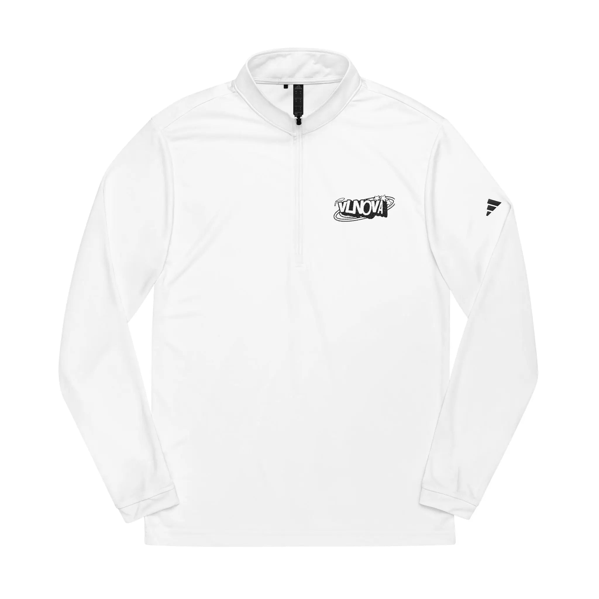 Adidas® Quarter-Zip Pullover Viva Luxe (Embroidery) - Stylish Activewear for Athletes, Perfect for Workouts, Casual Outings, Gifts