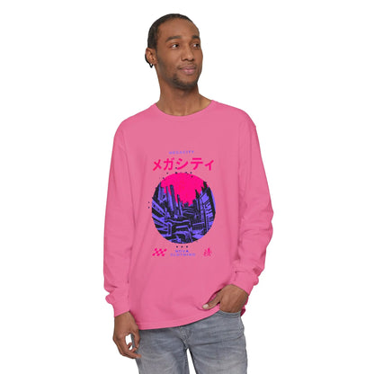 Retro Graphic Long Sleeve T-Shirt, Casual Unisex Tee, Streetwear, Gift for Him/Her, Perfect for Fall & Winter
