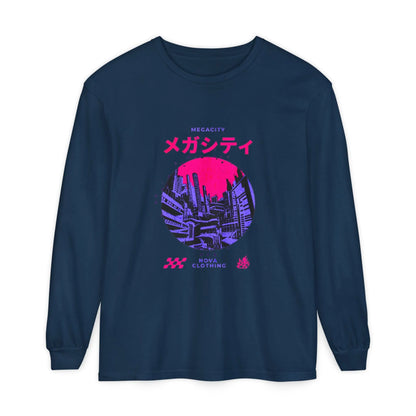 Retro Graphic Long Sleeve T-Shirt, Casual Unisex Tee, Streetwear, Gift for Him/Her, Perfect for Fall & Winter