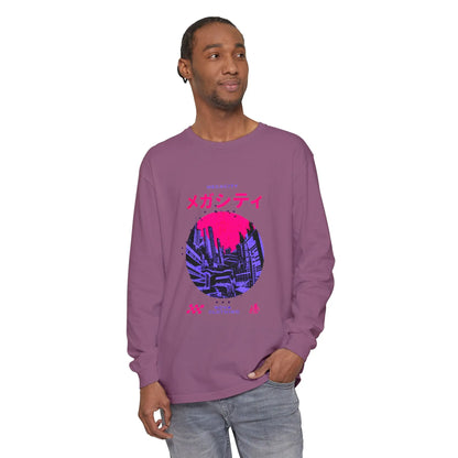 Retro Graphic Long Sleeve T-Shirt, Casual Unisex Tee, Streetwear, Gift for Him/Her, Perfect for Fall & Winter