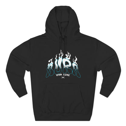 Fleece Hoodie Aura Design