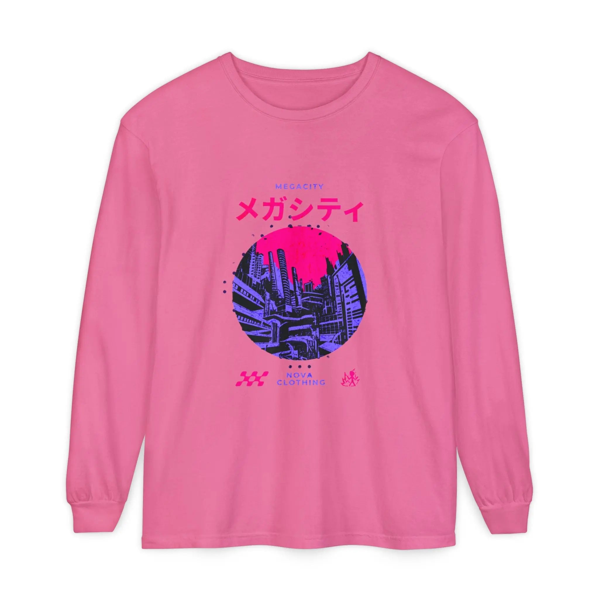 Retro Graphic Long Sleeve T-Shirt, Casual Unisex Tee, Streetwear, Gift for Him/Her, Perfect for Fall & Winter