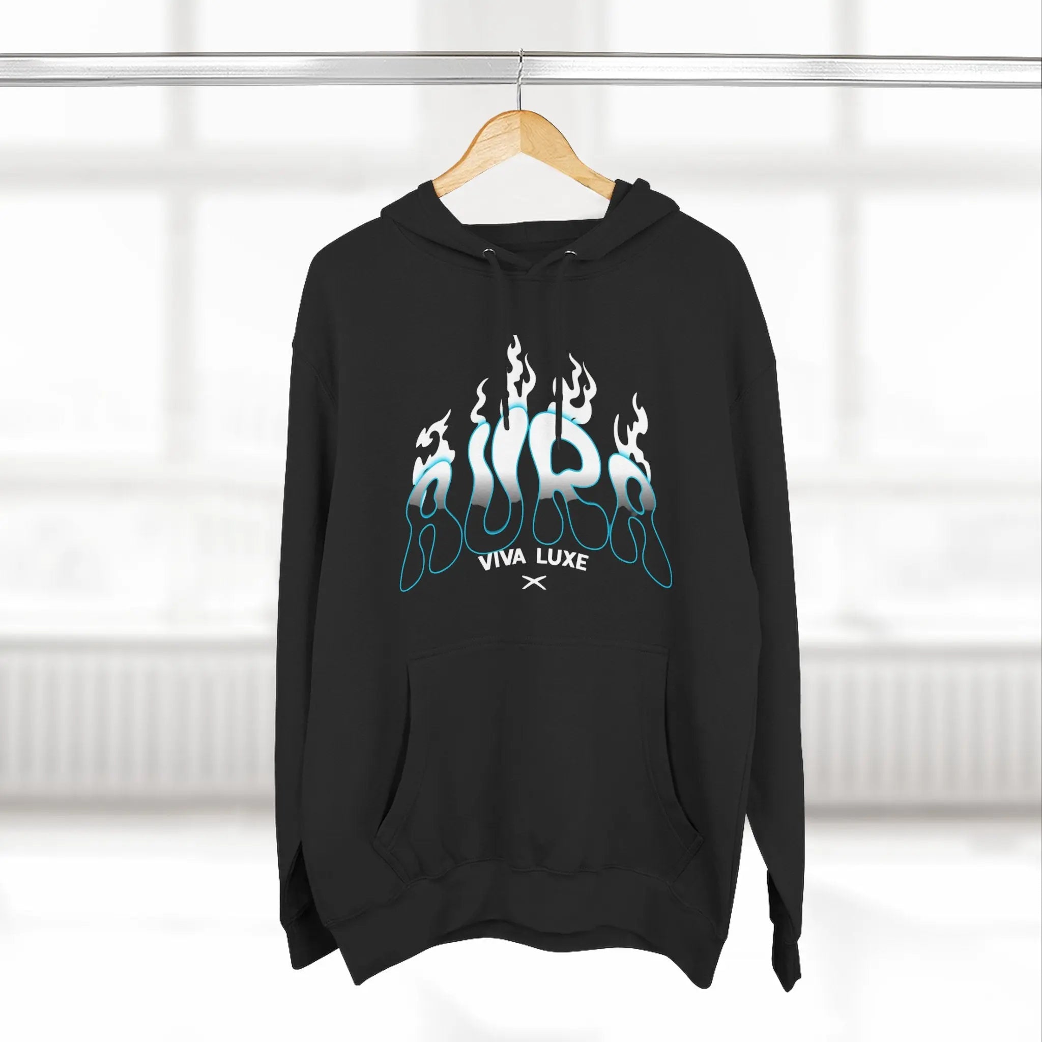 Fleece Hoodie Aura Design