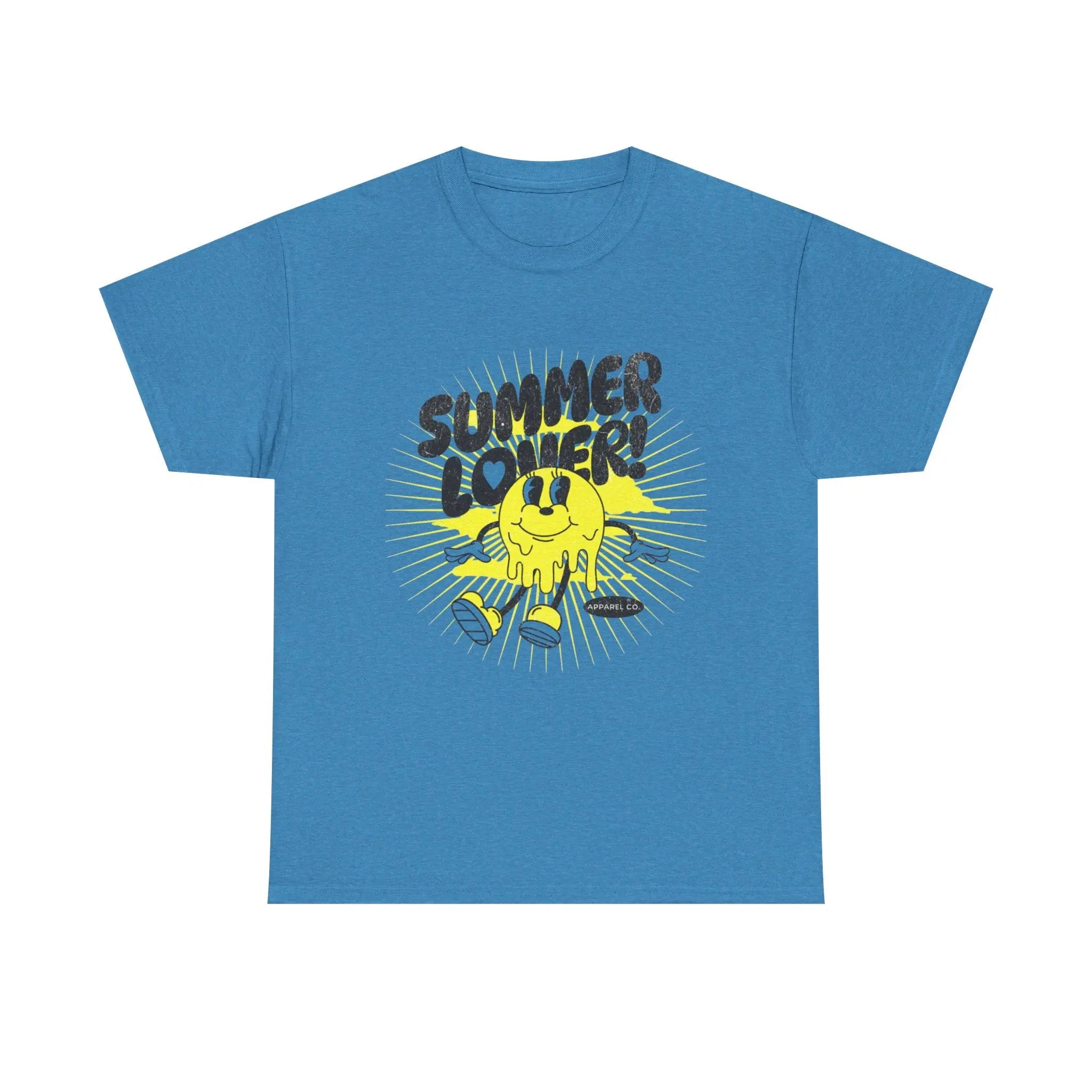 Summer Lover Unisex Heavy Cotton Tee, Beachwear, Summer Clothing, Casual Wear, Festival Outfit, Gift for Him, Gift for Her