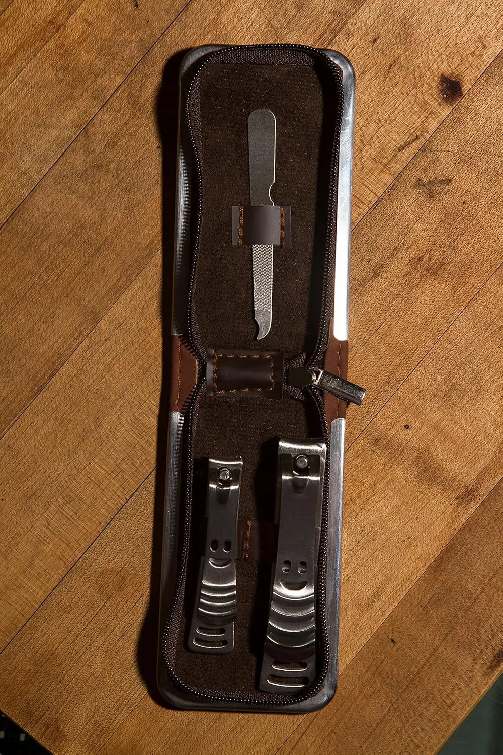 Mens Nail Grooming Kit - Nail Clippers for Men - Stainless Steel Mens Nail Clippers Set - Christmas Stocking Stuffers for Mens