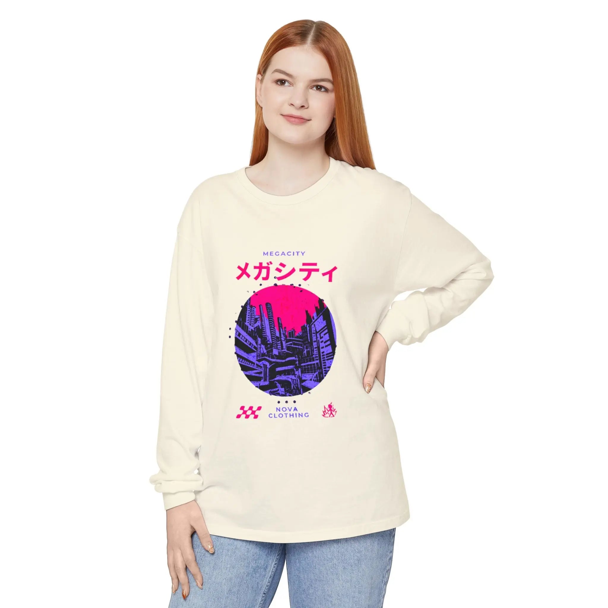 Retro Graphic Long Sleeve T-Shirt, Casual Unisex Tee, Streetwear, Gift for Him/Her, Perfect for Fall & Winter