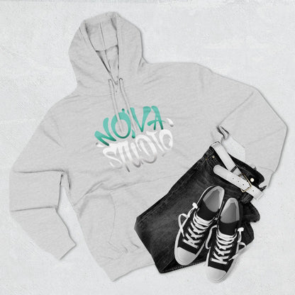 Nova Studio Three-Panel Hoodie - Cozy Streetwear, Unisex Gift, Casual Weekend Apparel, Trendy Layering Piece, Perfect for All Seasons