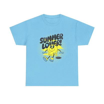 Summer Lover Unisex Heavy Cotton Tee, Beachwear, Summer Clothing, Casual Wear, Festival Outfit, Gift for Him, Gift for Her