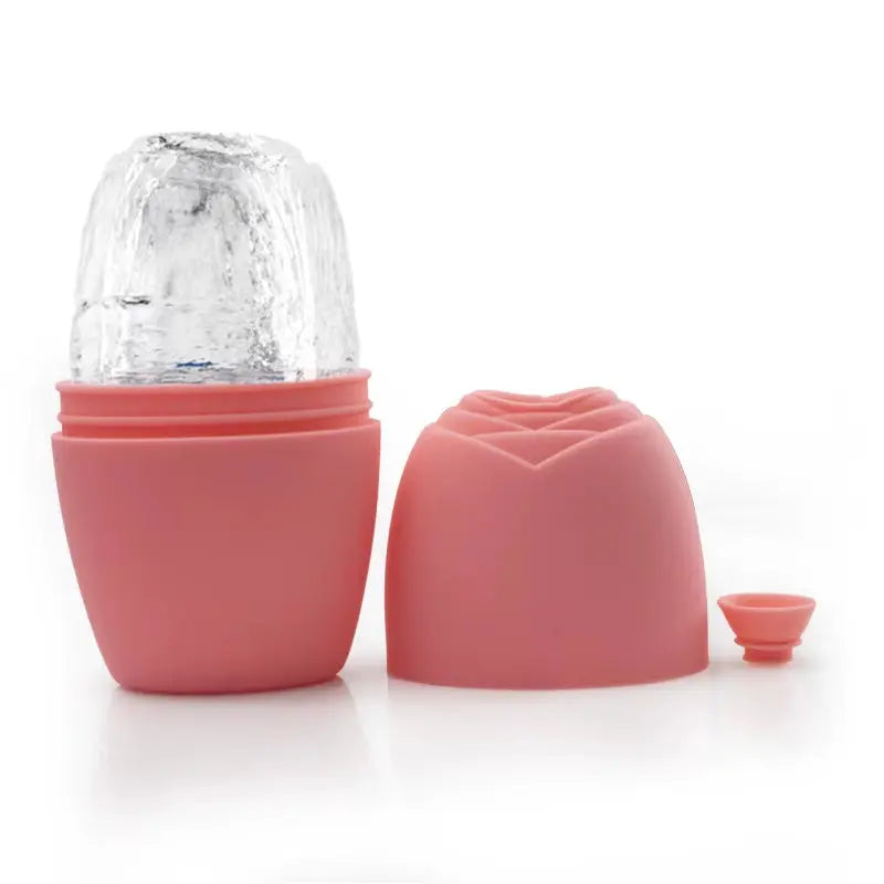 Skin Care Face Lifting Contouring Tool Silicone Ice Cube Trays Ice Globe Ice Balls Face Massager Facial Roller Reduce Acne