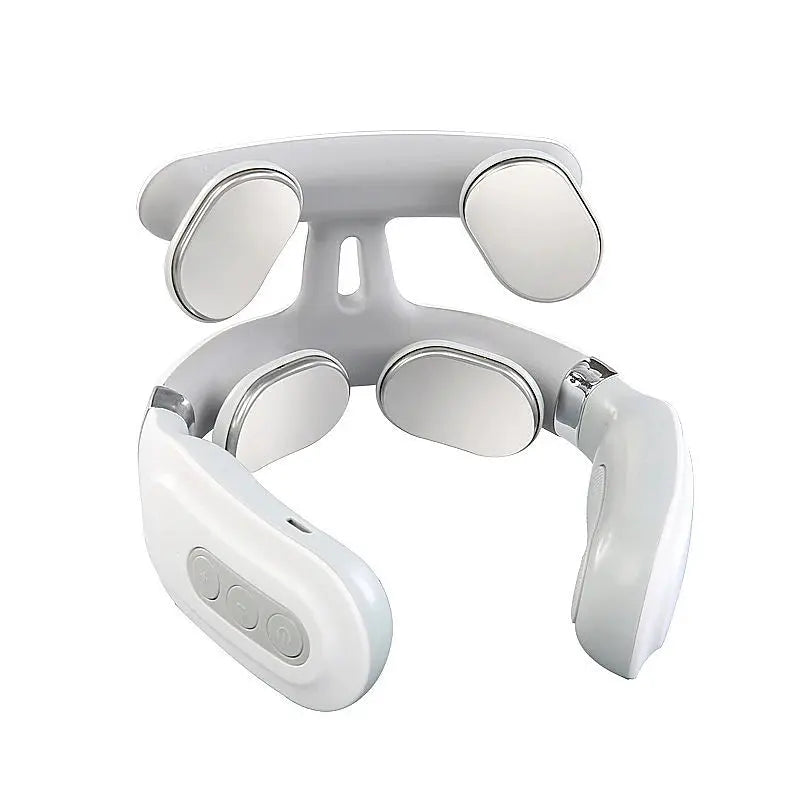 Back Neck Massager, 4 Massage Heads Smart Shoulder Neck Massage Tools for Home Use, Valentine'S Day Gift