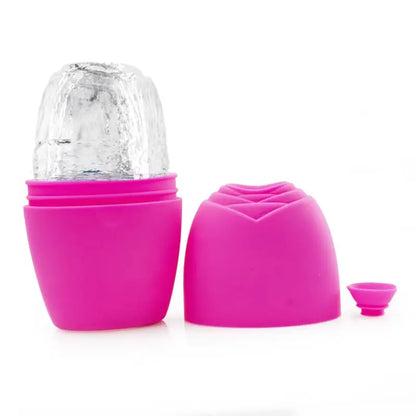 Skin Care Face Lifting Contouring Tool Silicone Ice Cube Trays Ice Globe Ice Balls Face Massager Facial Roller Reduce Acne