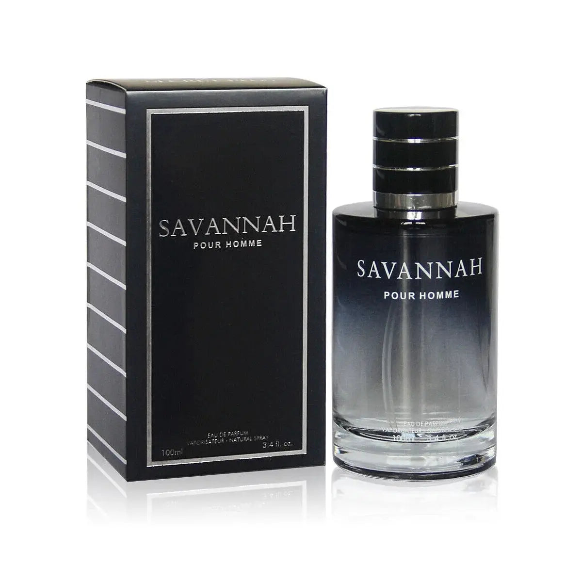 Savannah Pour Homme Cologne for Men / Eau De Parfum Natural Spray Vaporizateur 3.4 Oz 100 Ml / FL1291