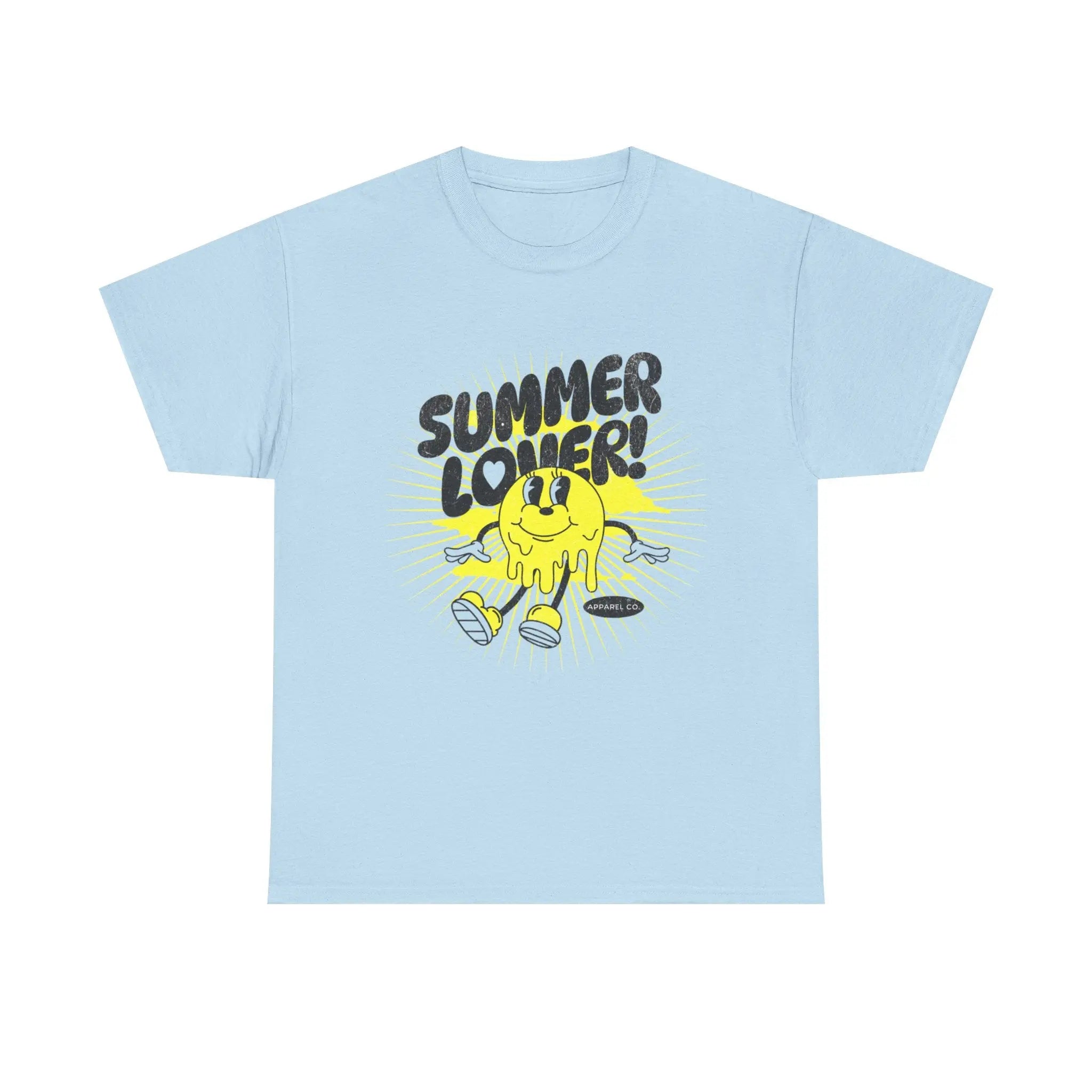 Summer Lover Unisex Heavy Cotton Tee, Beachwear, Summer Clothing, Casual Wear, Festival Outfit, Gift for Him, Gift for Her