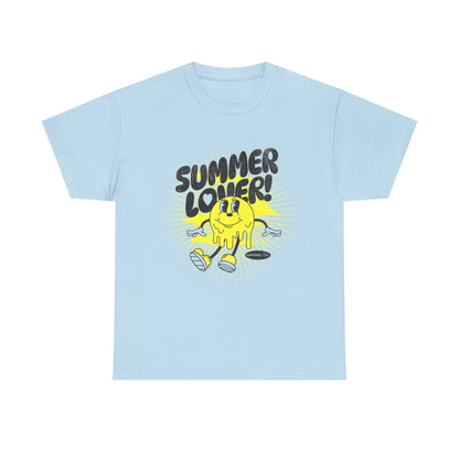 Summer Lover Unisex Heavy Cotton Tee, Beachwear, Summer Clothing, Casual Wear, Festival Outfit, Gift for Him, Gift for Her