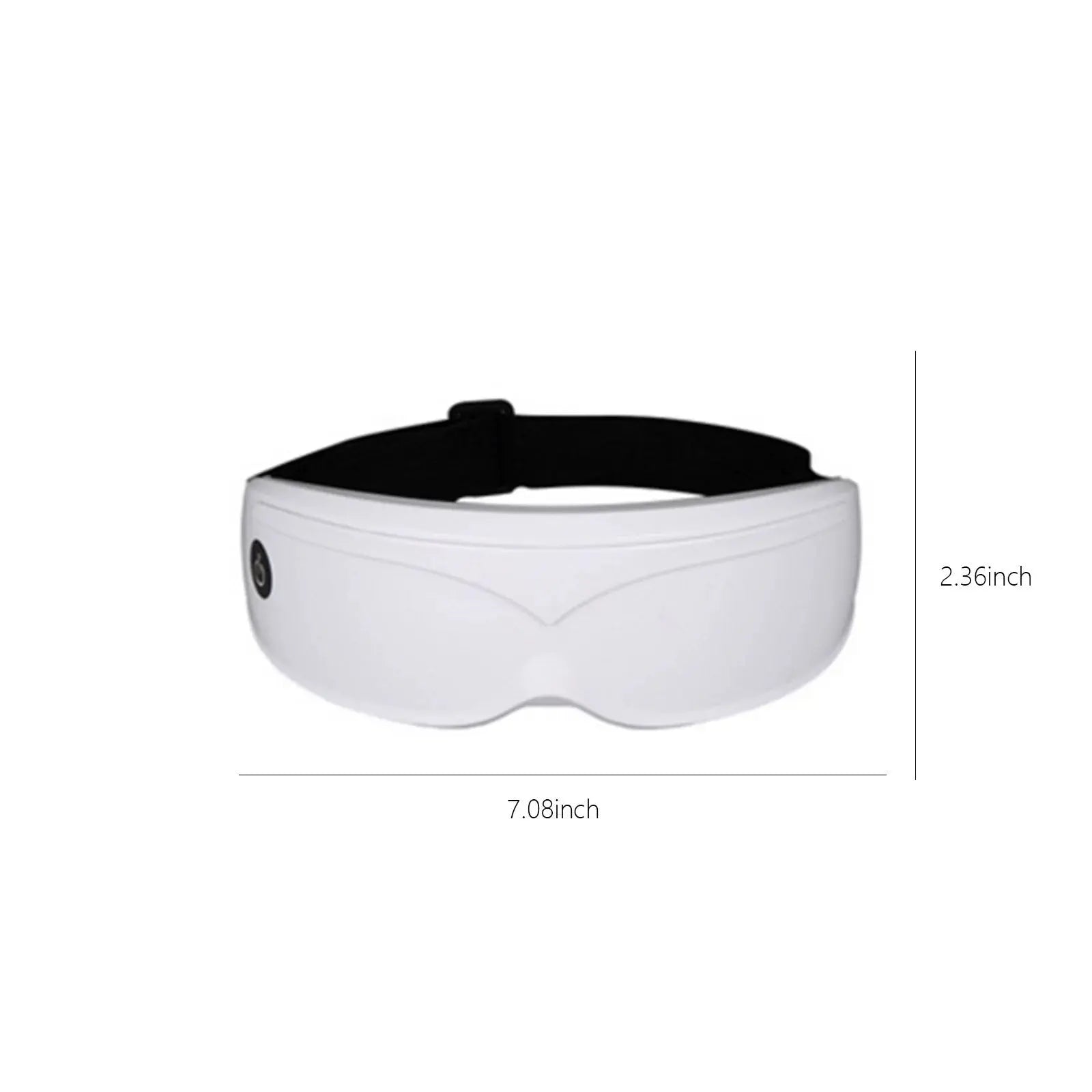 Eye Massager with Heat & Compression,Heated Massager for Migraines, Relax and Reduce Eye Strain Dark Circles Eye Bags Dry Eye Improve Sleep, Ideal Gifts for Women/Men