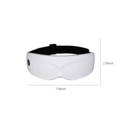 Eye Massager with Heat & Compression,Heated Massager for Migraines, Relax and Reduce Eye Strain Dark Circles Eye Bags Dry Eye Improve Sleep, Ideal Gifts for Women/Men
