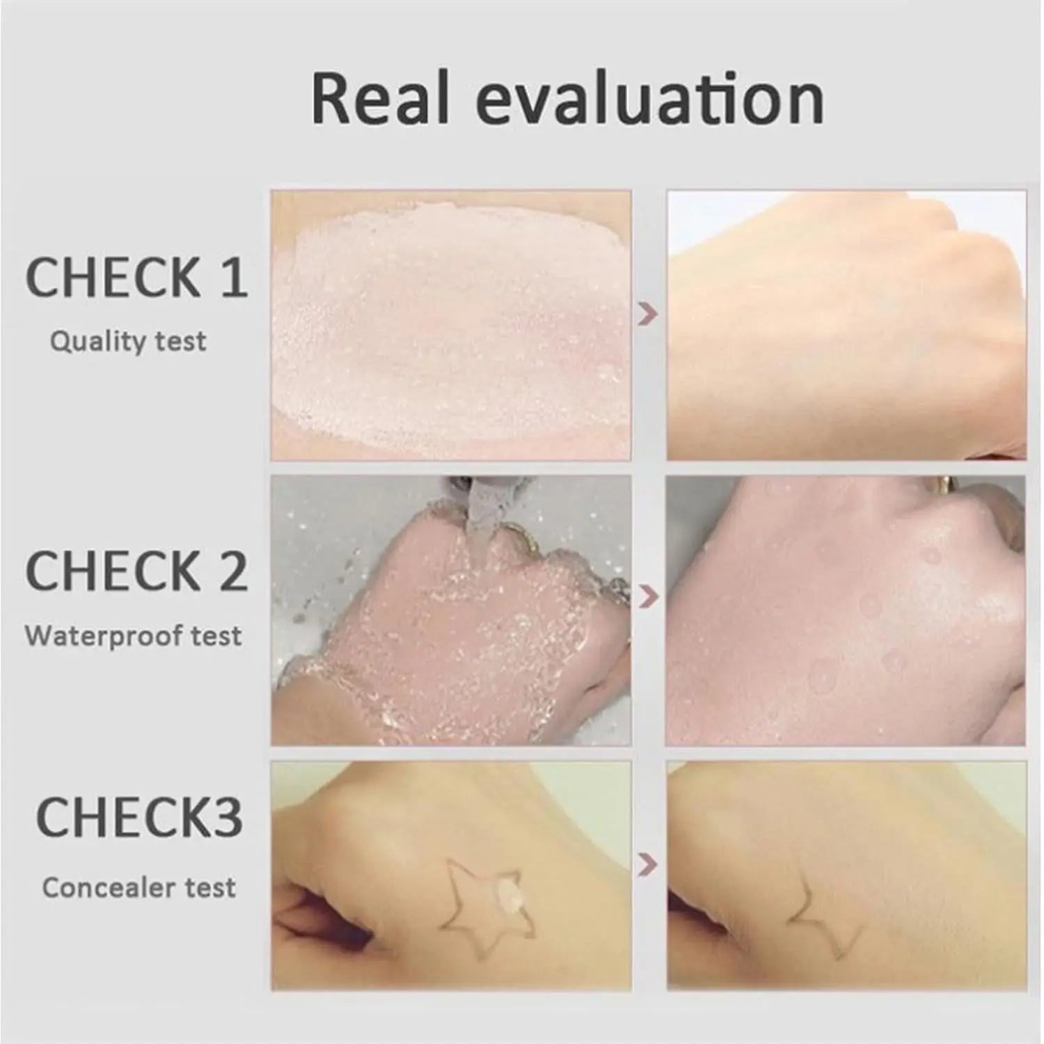 TLM Color Changing Foundation, Moisturizing Warm Skin Flawless Full Coverage Face Foundation Makeup for All Skin. (1Pcs)