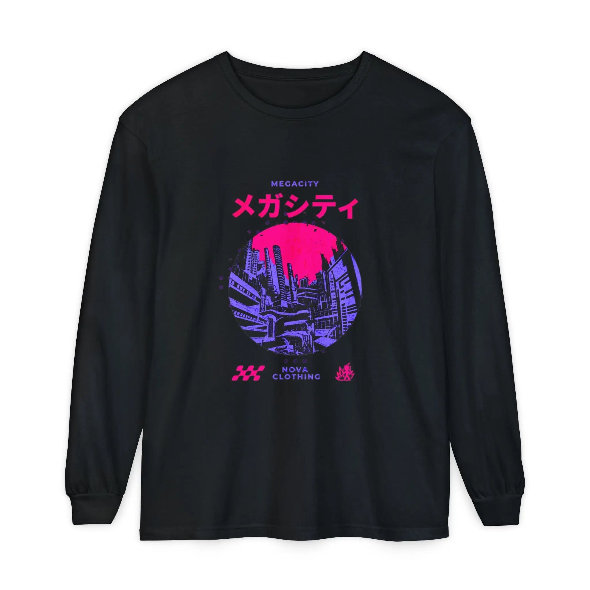 Retro Graphic Long Sleeve T-Shirt, Casual Unisex Tee, Streetwear, Gift for Him/Her, Perfect for Fall & Winter