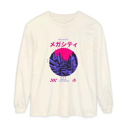Retro Graphic Long Sleeve T-Shirt, Casual Unisex Tee, Streetwear, Gift for Him/Her, Perfect for Fall & Winter