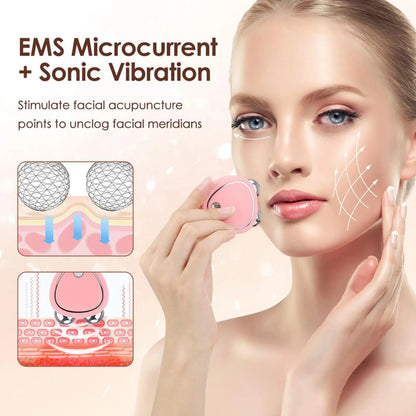 Microcurrent Facial Device, Mini Microcurrent Face Lift Device, Face Lift Toning/Sculpting/Firming Tool, Anti-Ageing, Skin and Rejuvenation