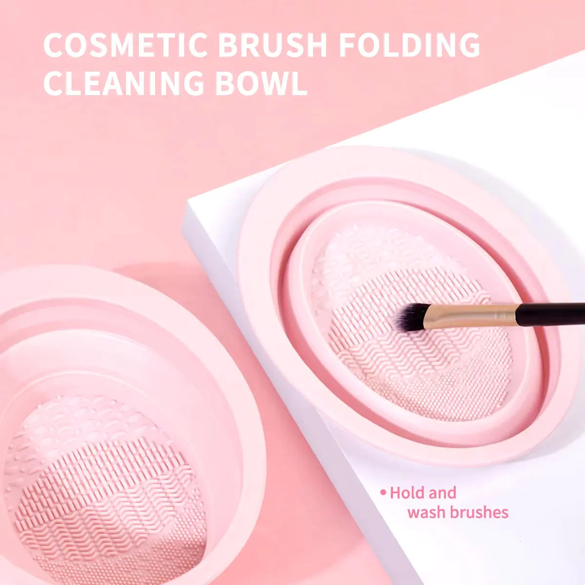 Professional Makeup Tools Kit 30PCS Foundation Makeup Brush Set 15PCS Makeup Sponge Removal Puff Cleaning Bowl for Travel