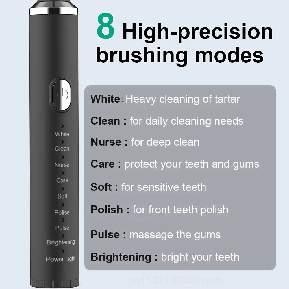 Electric Toothbrush Sonic Electric Toothbrush for Adult Teeth Whitening Rechargeable Electric Toothbrush with Tooth Brush Case
