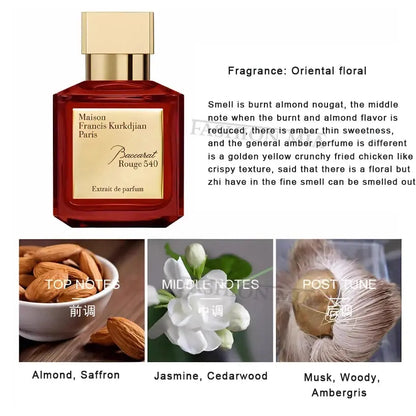 70Ml Original Arabic Perfume Women Long Lasting Atomizer Sexy Lady Parfumes Body Spray Antiperspirant Men Cologne Fragrance