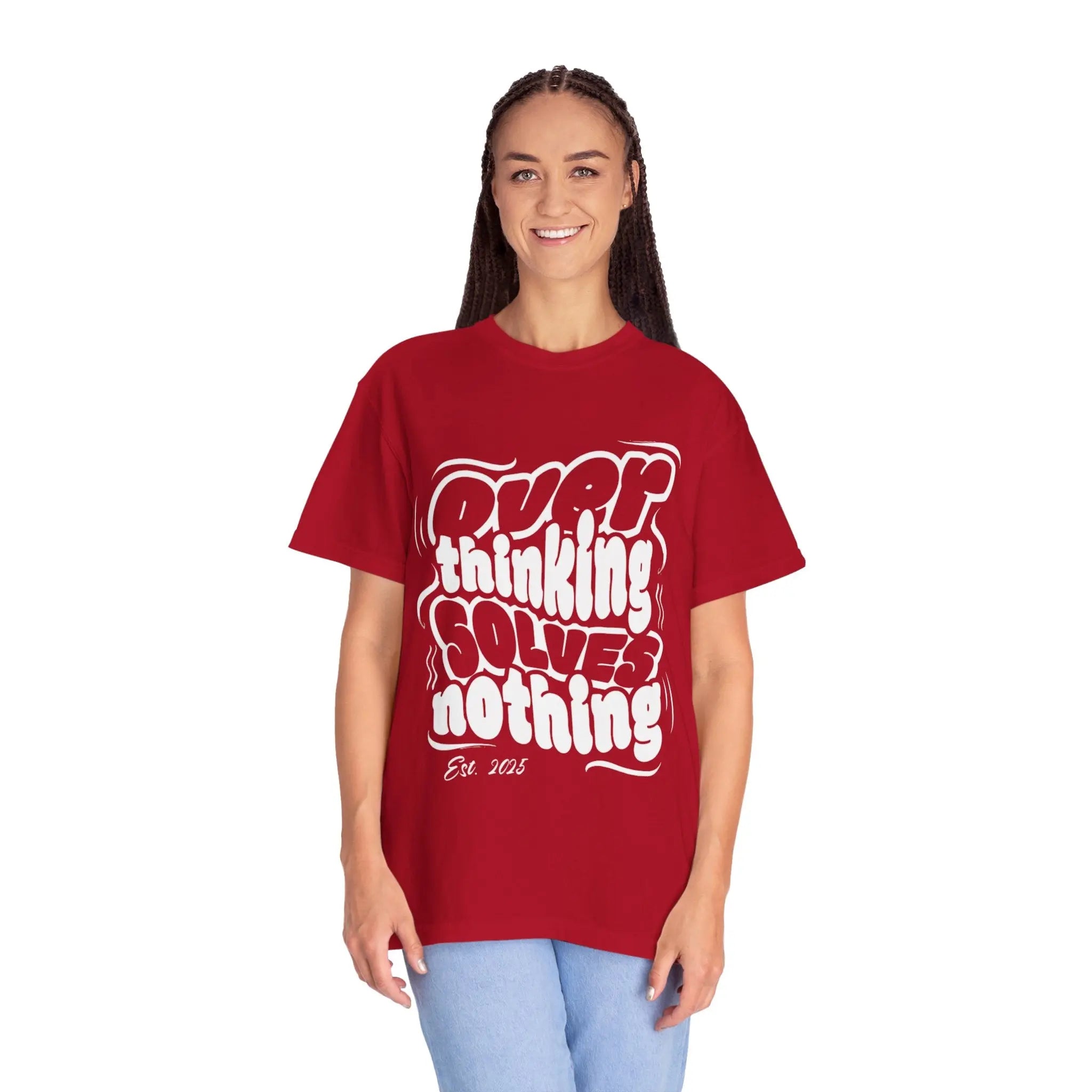 Unisex Overthinking T-Shirt - Relaxed Fit, Trendy Design, Perfect for Casual Outfits, Gift for Mental Health Awareness, Everyday Wear, [...]