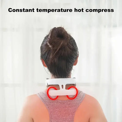 Back Neck Massager, 4 Massage Heads Smart Shoulder Neck Massage Tools for Home Use, Valentine'S Day Gift