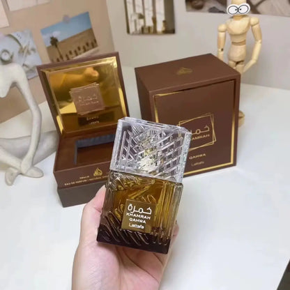 100Ml Original Khamrah Fragrance High Quality Lasting Arab Luxury Charming Perfume Men Cologne Wood Scent Light Perfumes Women