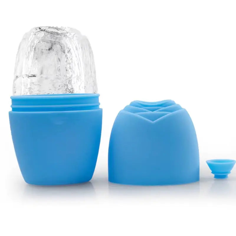 Skin Care Face Lifting Contouring Tool Silicone Ice Cube Trays Ice Globe Ice Balls Face Massager Facial Roller Reduce Acne