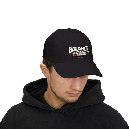 Nova Clothing Classic Dad Cap - Balance Performance, Casual Hat for Dads, Unique Gift for Father's Day, Summer Accessory, Everyday Wear