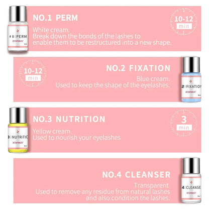 Dropshipping  Lash Lift Kit Lifiting Eyelash Eyelash Enhancer Eyelash Lifting Kit Lash Perm Eye Makeup Can Do Your Logo