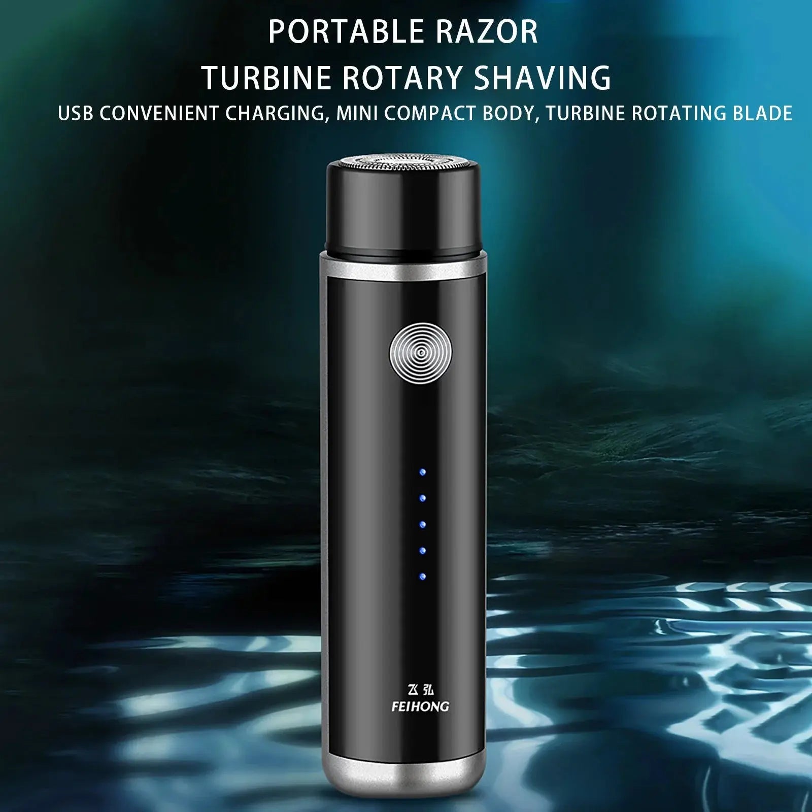 Mini Electric Shavers Portable Electric Cordless Pocket USB Rechargeable Wet and Dry Use Men'S Bikini Shavers Shaving Compatible with Machine for Men 220V Hc4250 Shortcut Razors for Men One Hair Trim