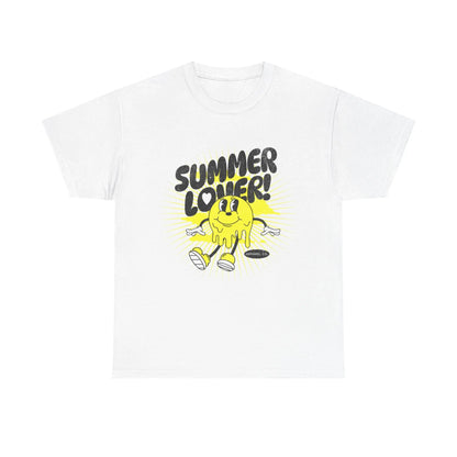 Summer Lover Unisex Heavy Cotton Tee, Beachwear, Summer Clothing, Casual Wear, Festival Outfit, Gift for Him, Gift for Her