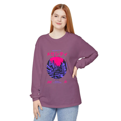 Retro Graphic Long Sleeve T-Shirt, Casual Unisex Tee, Streetwear, Gift for Him/Her, Perfect for Fall & Winter